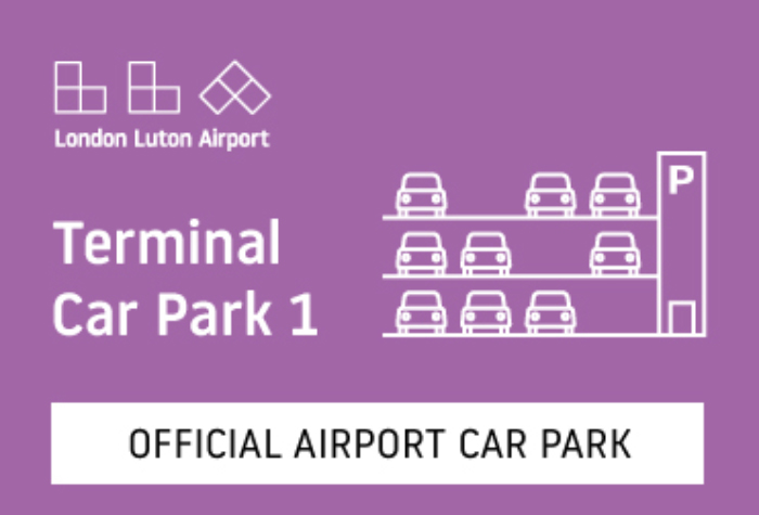 Terminal Car Park 1 at Luton Airport 