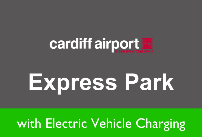 Cardiff Airport Express Park with Electric Charge