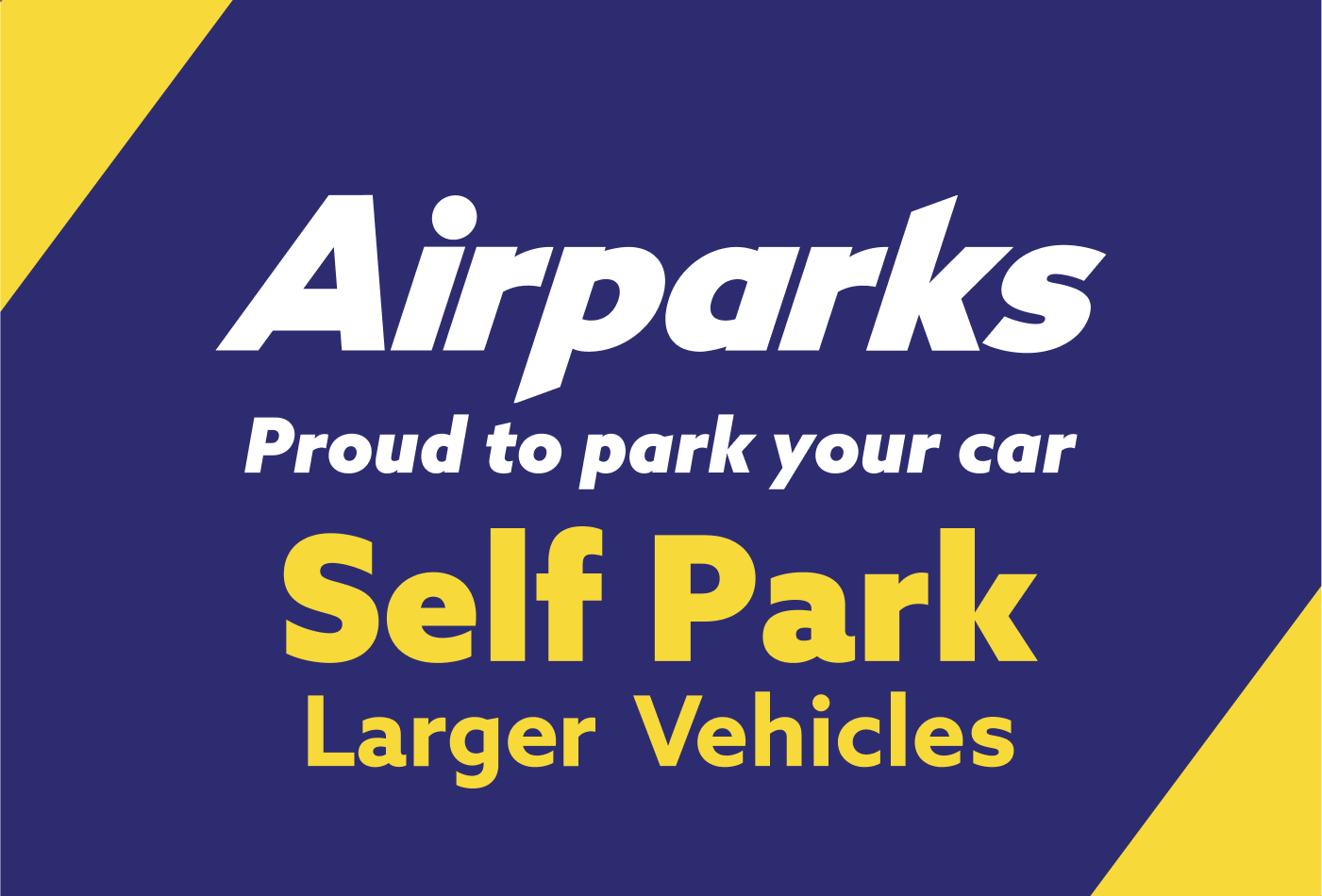 Airparks Self Park Large Vehicles 