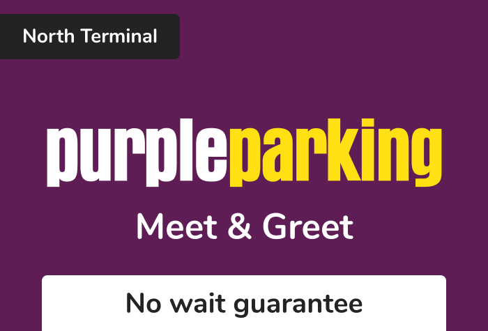 Purple Parking Meet & Greet at Gatwick Airport 