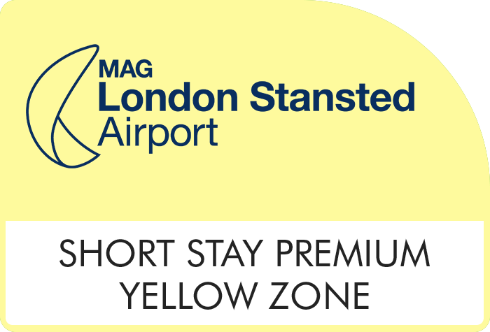 Short Stay Premium Yellow at Stansted Airport 
